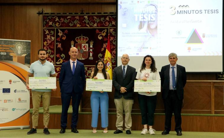 María Juárez, doctoranda de la ULE, gana la final autonómica del concurso 3MT