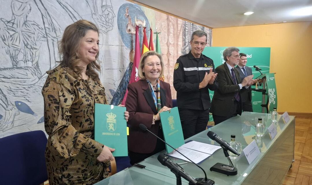 CONSTITUCIÓN DE LA CÁTEDRA EXTRAORDINARIA ISDEFE DE LA UNIVERSIDAD DE LEÓN